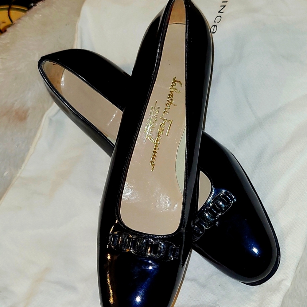 brand salvatore ferragamo are in good condition they were only used 2 times